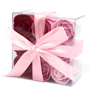 Såpeblomst Roser - 3pk a 9 stk - Rosa Rose