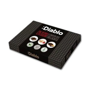 Diablo Sukkerfri Sjokoladeboks Med Stevia 115g