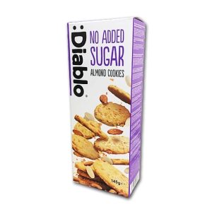 Diablo Mandel Kjeks Uten Tilsatt Sukker 145g