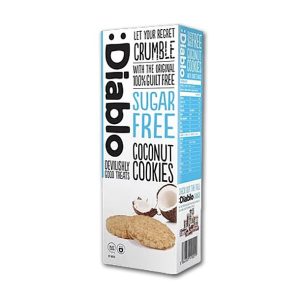 Diablo Sukkerfrie Kokosnøttkjeks 150g