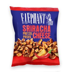 Elephant Pretzel Pieces Sriracha Cheese 125g