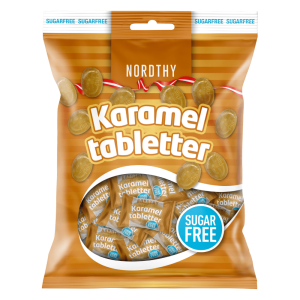 Nordthy Sukkerfrie Karamelldrops 125g