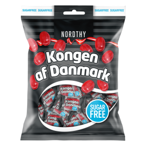 Nordthy Sukkerfrie Kongen av Danmark 125gr