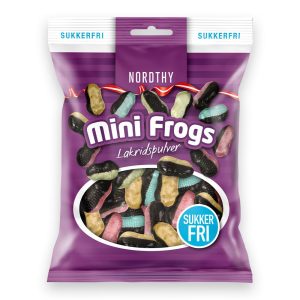 Nordthy Sukkerfrie Mini Frogs 75g
