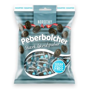 Nordthy Sukkerfrie Pepperdrops 125gr