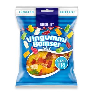 Nordthy Sukkerfrie Vingummibamser 80g