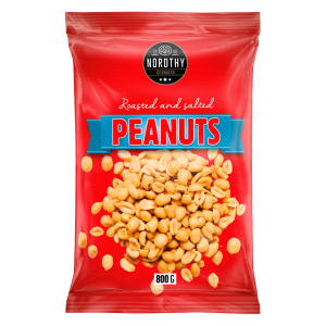 Nordthy Peanuts Ristede & Saltede 800g