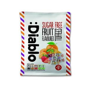Diablo Sukkerfrie Frukt Karameller 75g