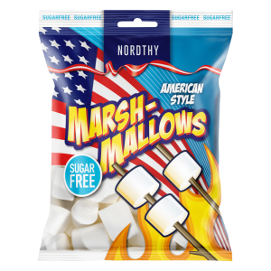 Nordthy Sukkerfri Marshmallows 100gr