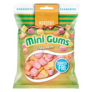Nordthy Sukkerfrie Mini Gums 65gr