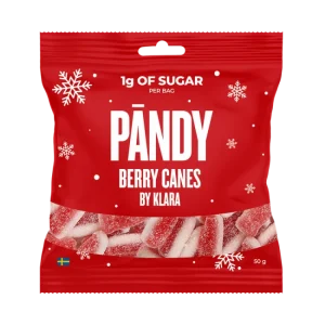 Pandy Candy Berry Canes 50g